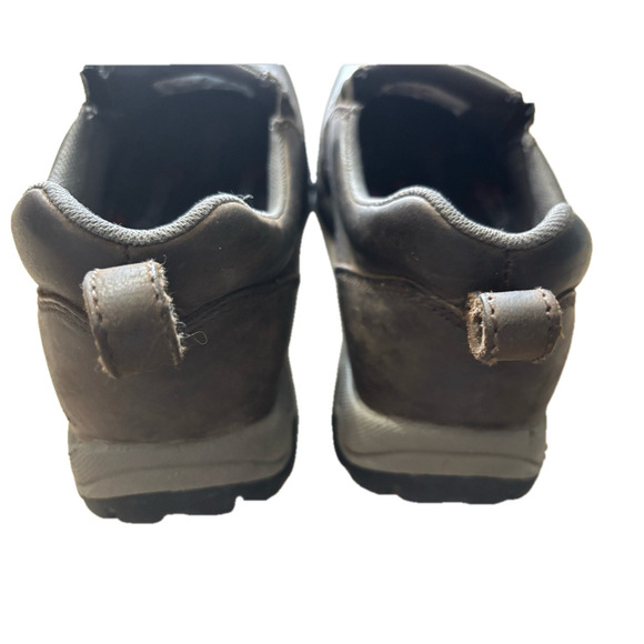 Duluth Trading Co Brown Loafers Slip-Ons Leather Upper size 12 slip resistant - Picture 6 of 9